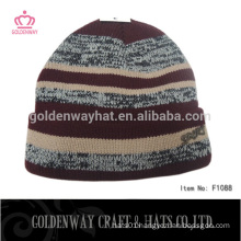 knitted hats with embroidery custom design logo cheap promotional
